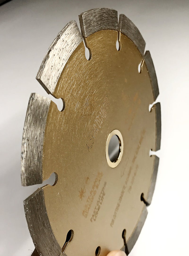 ALSKAR DIAMOND (2 Pack) ALSKAR DIAMOND ADLSS 6 inch Dry or Wet Cutting General Purpose Power Saw Segmented Diamond Blades for Concrete Stone Brick Masonry (6" - 2 pcs) - Image 4